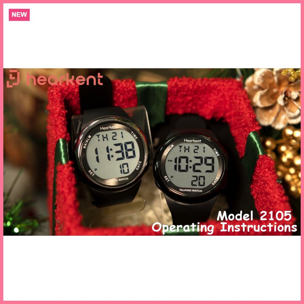 Atomic Talking Watch Sets Itself LCD Big Numbers … - image 7